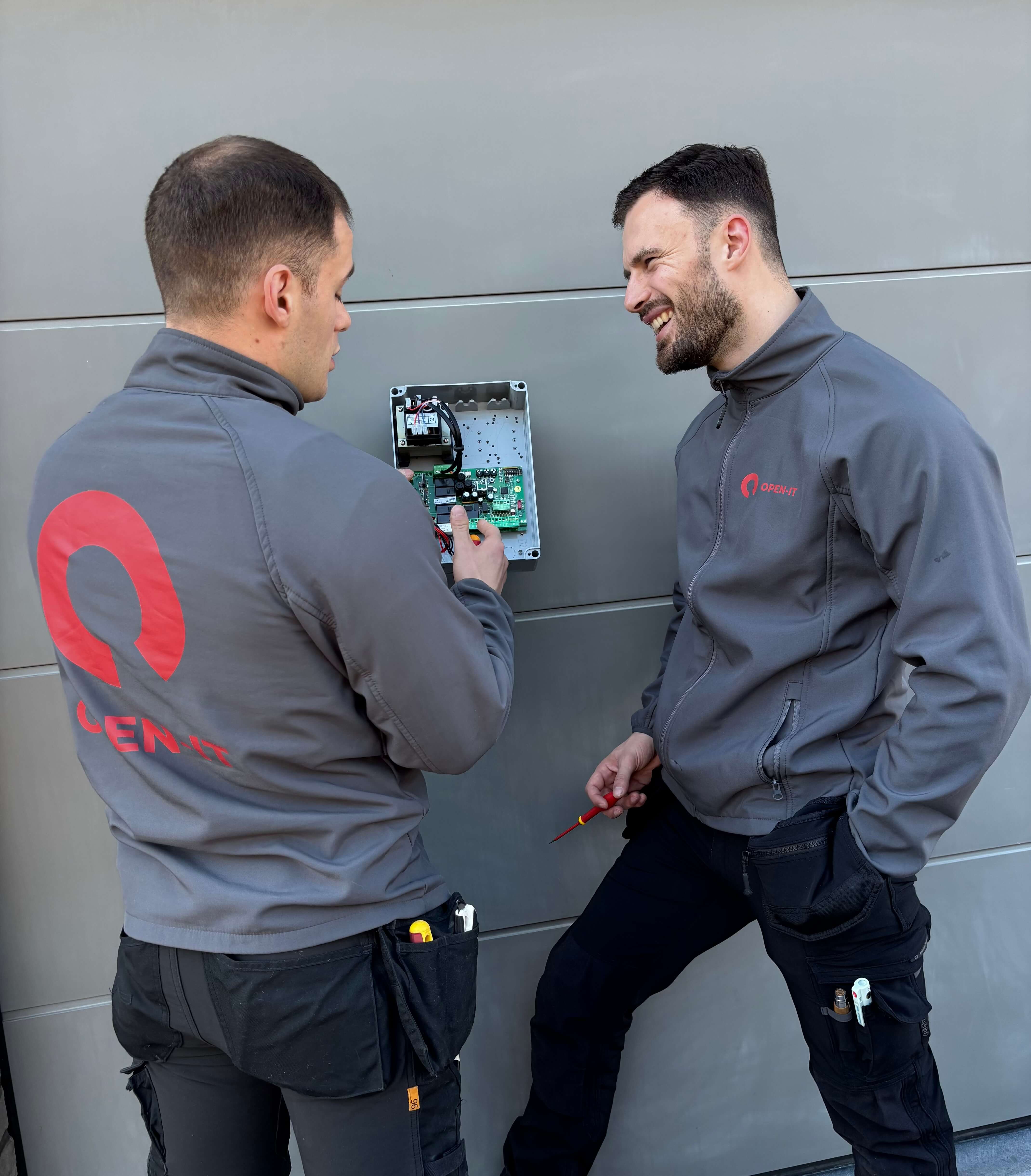 Les deux frères fondateurs d'Open-It